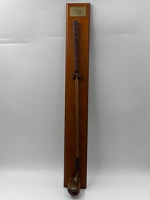 Morris Anderson St. Andrews Putter in Display Case