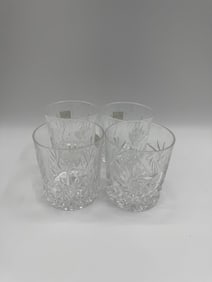 Set of Four Royal Doulton Crystal Tumblers