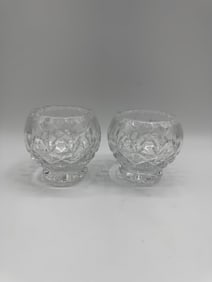 Pair of Cut Crystal Cups