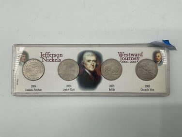 Title Jefferson Nickels Westward Journey Set (2004–2005)