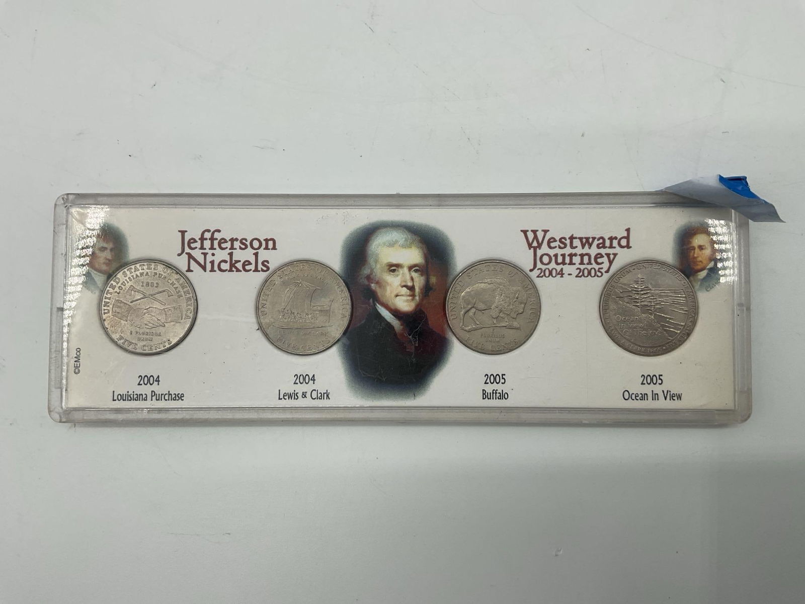 Title Jefferson Nickels Westward Journey Set (2004–2005) (1 of 2)