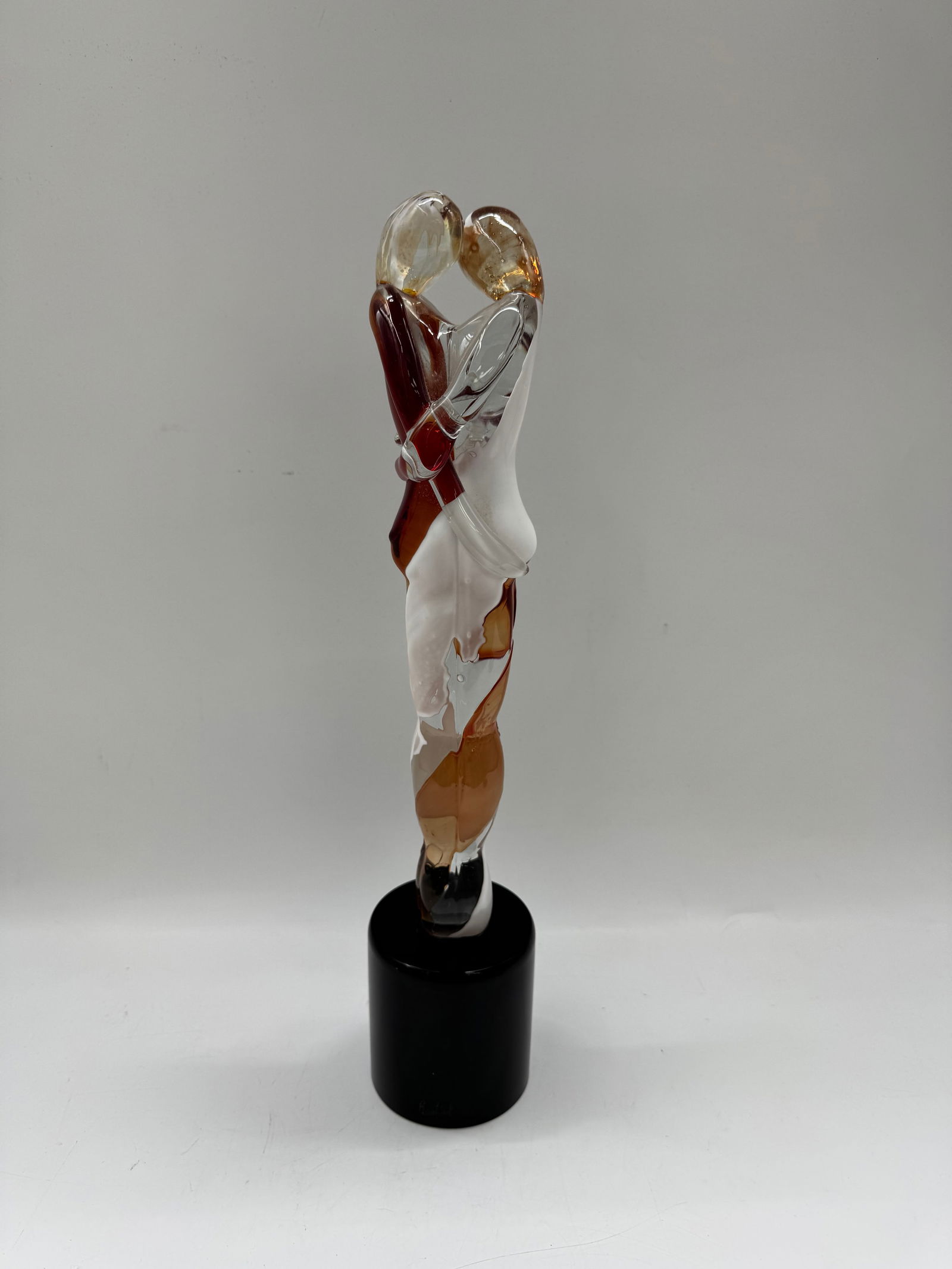 Murano Glass Sculpture, "Amanti", G.M. Bedeschi, 2006, with COA