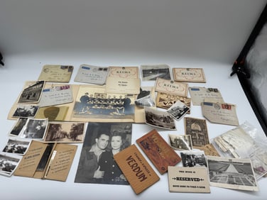 Vintage French Ephemera Collection