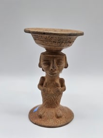 Pre- Colombian Cup Bearer Figure