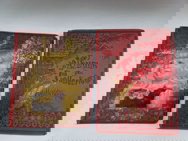 Victorian Trade Card Albums (Pair)