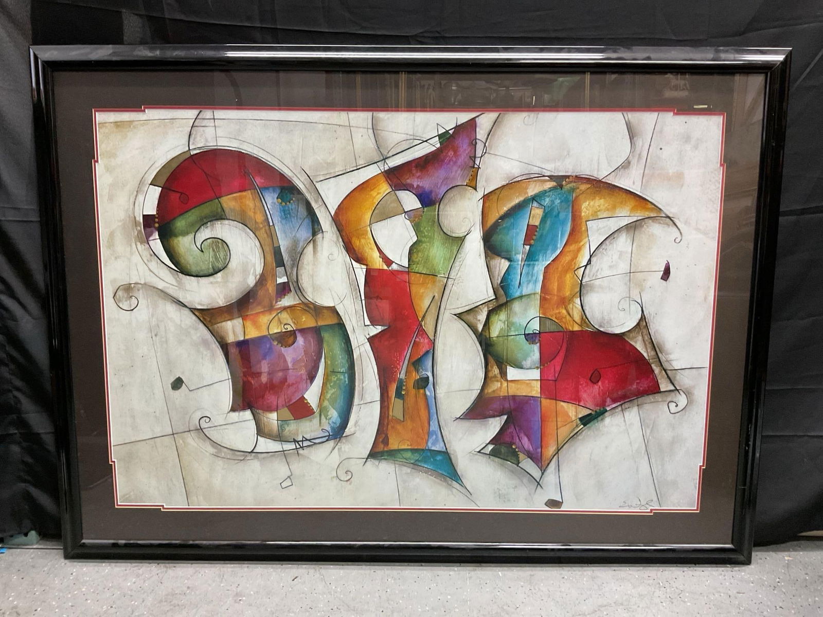 "Dance" by Eric Waugh (Canada,b.1963) Mixed Media (1 of 3)