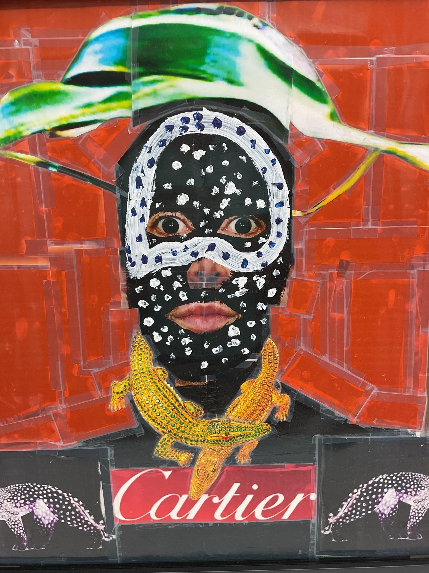 Cartier Panther Mask by Carlos Felix (Mexico, B. 1981) (1 of 3)