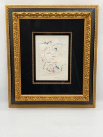 "Les Tranches" by Salvador Dali (Spain, 1904-1989) Etching