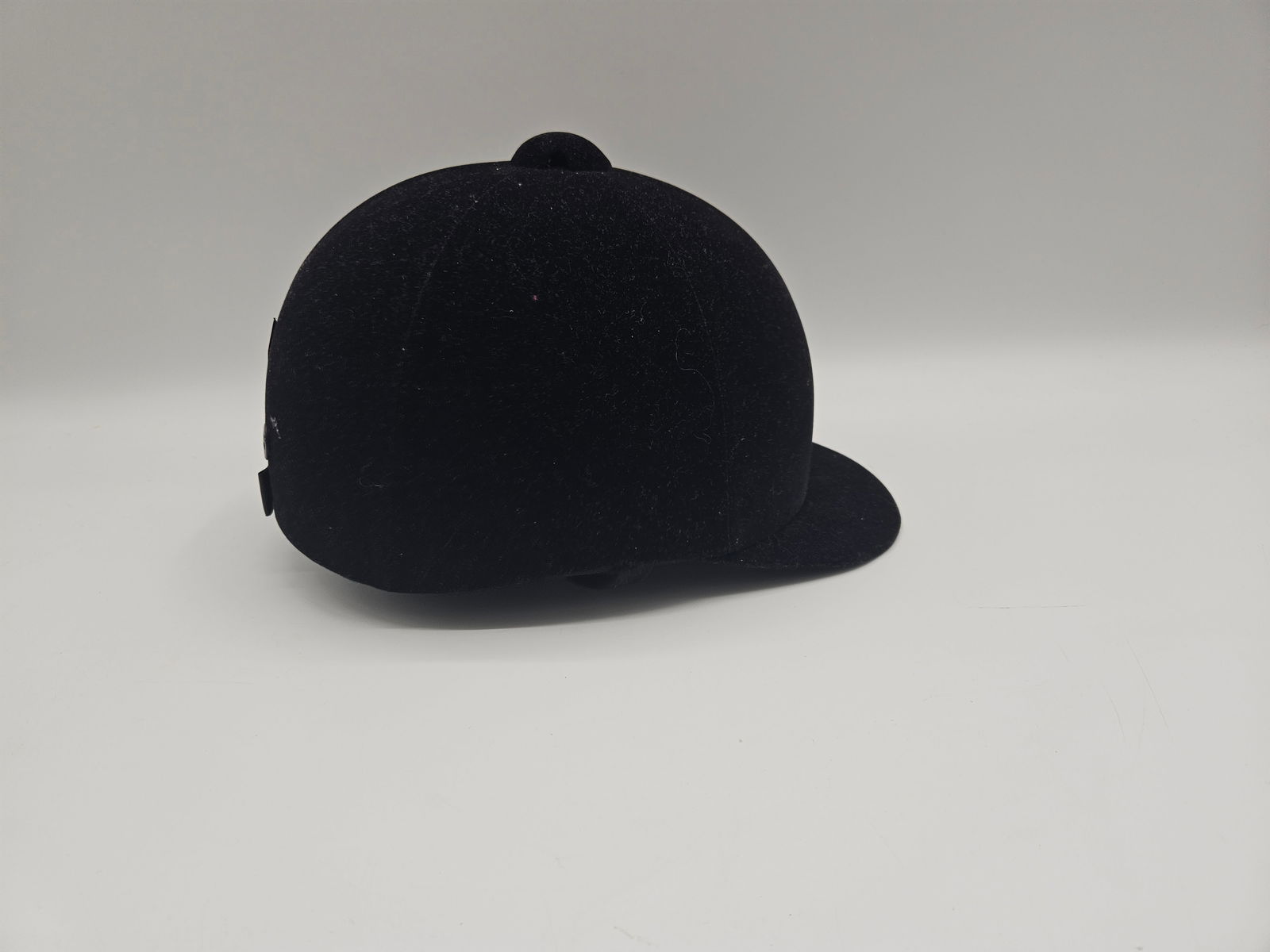 Black Velvet Equestrian Helmet (1 of 5)