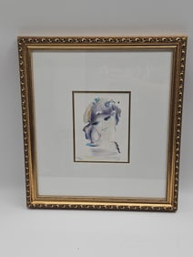 Shea Little, Abstract Watercolor, Framed