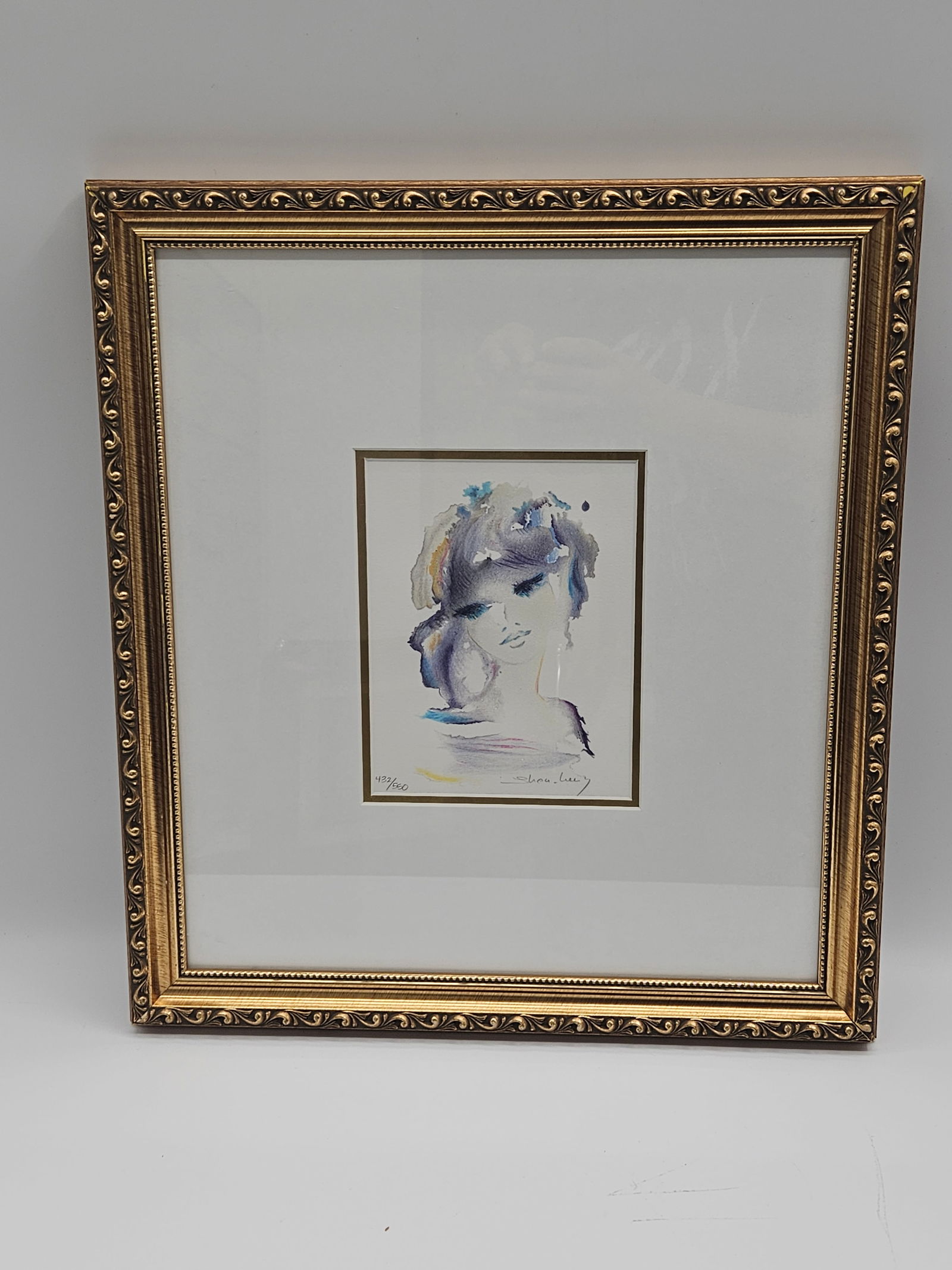 Shea Little, Abstract Watercolor, Framed (1 of 5)