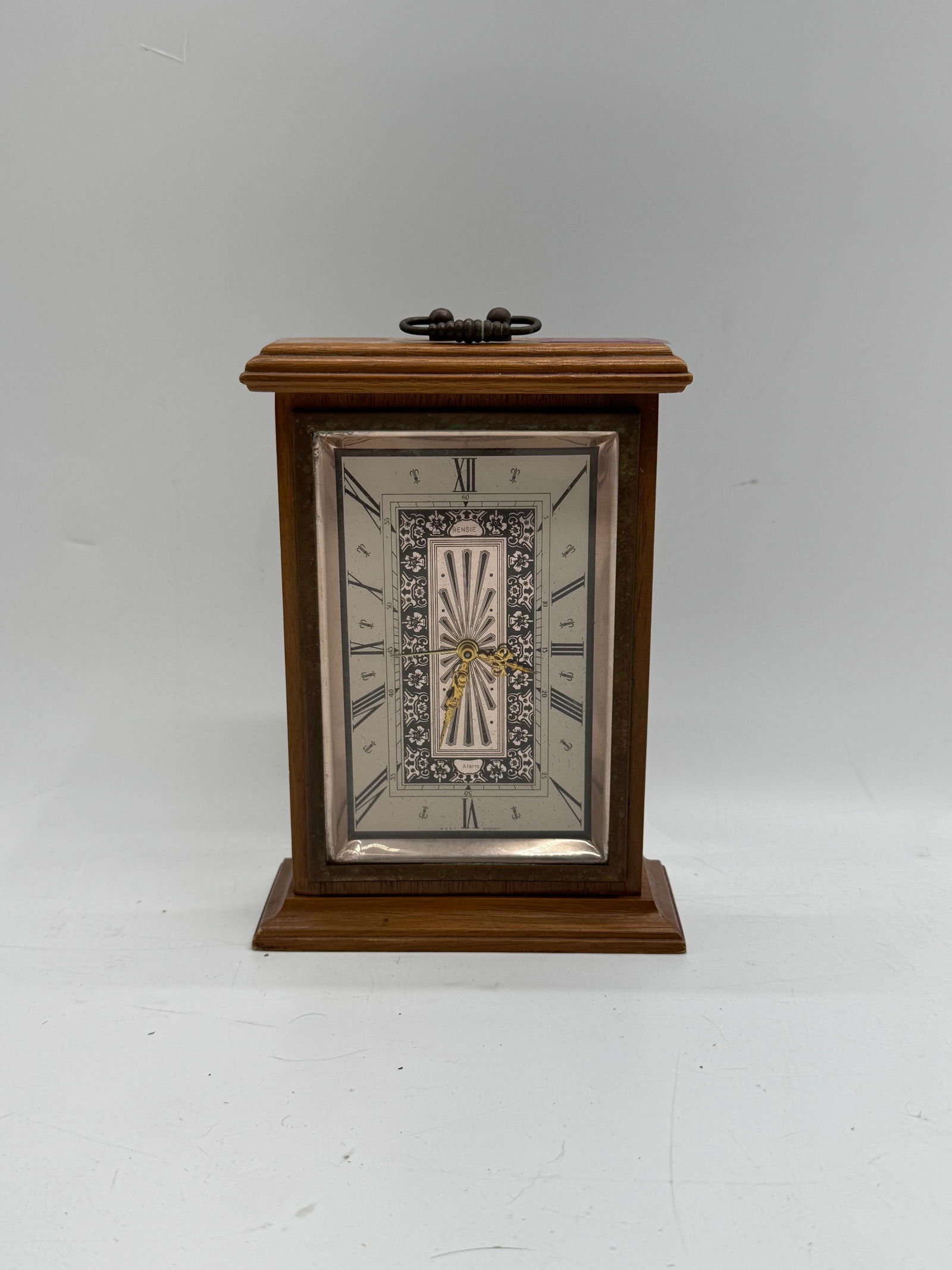 Small Wood Cased Table Clock (1 of 2)