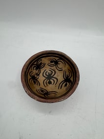 Pre-Colombian Small Painted Bowl with Spider Design