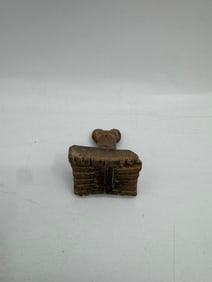 Pre-Colombian Small Carved Stone Artifact