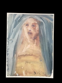 Biblia Sacra: Plange, Virgo, Accincta Sacco by Salvador Dali (Spain, 1904-1989) Lithograph