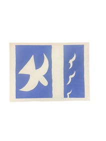 Les Oiseaux (The Birds) by Georges Braque (French 1882-1963) Lithograph