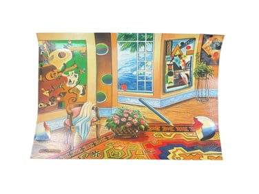 "Interior with a view" by Alexander Astahov (Russia, b.1955) Serigraph