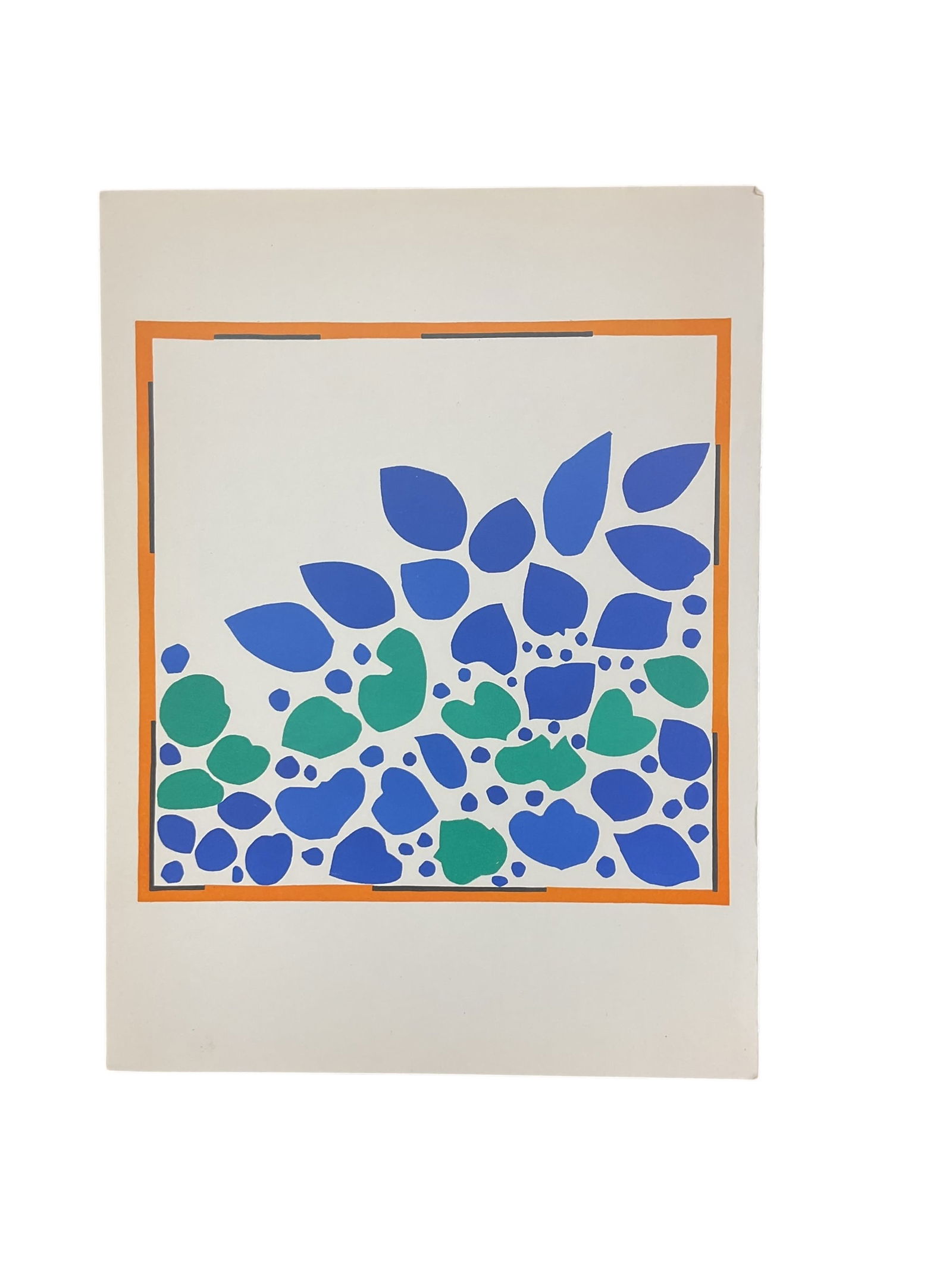 "Danseuse Creole" by Henri Matisse (France, 1869-1954) Lithograph: Title: Lierre (Ivy) Artist: Henri Matisse Year: 1953 Medium: Color lithograph on wove paper Signature: Unsigned
