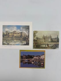 French Landmarks Postcard Set