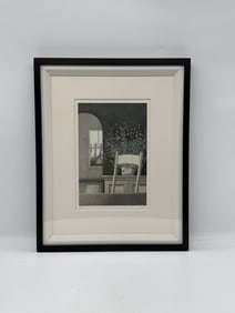 "The Other Room" by Robert Kipniss (American, b.1931) Lithograph