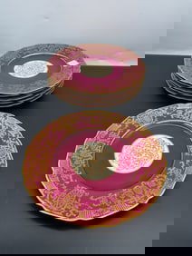 Set of 6 Krautheim & Adelberg Porcelain Plates