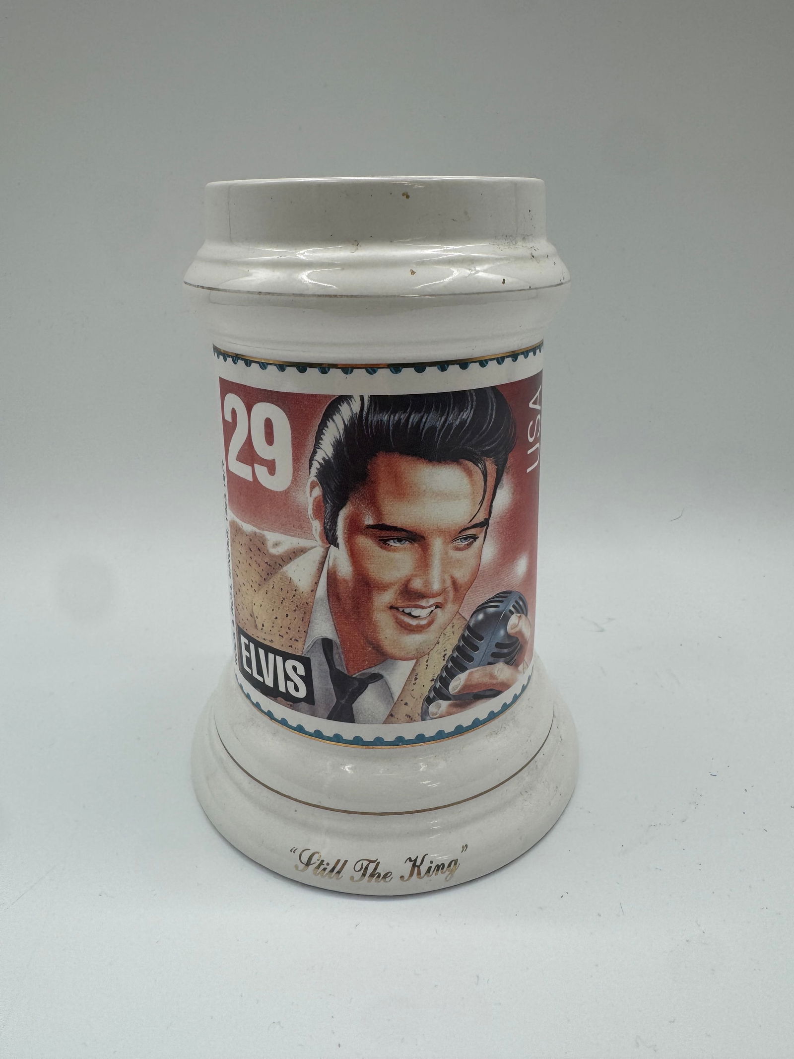 Elvis Presley “Still The King?? Commemorative Collectors Stein, 1993 (1 of 4)