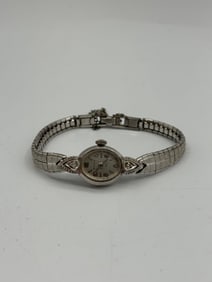 Ladies' Vintage Elgin Diamond Accent Wristwatch