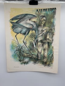 Yazoo Audubon Mixed Media on Paper