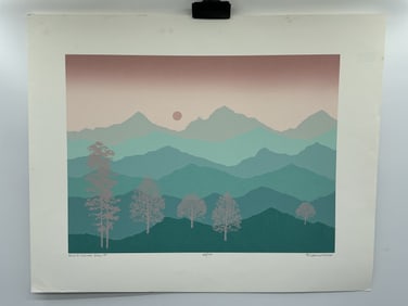 R. Lowesbery "On A Clear Day II" Print 66/150