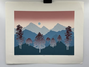 R. Lounsbury 'Autumn II' Serigraph 10/100