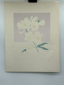 Floral Print, Signed and Numbered 203/500