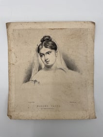 Madame Pasta as Desdemona, Lithograph