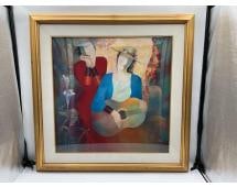 "Love Me, Love My Music" by Arbe Berberyan (Armenian, b.1958) Giclee