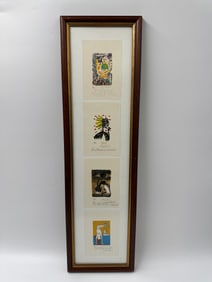 Set of 4 Lithographs by Alicia Leal (Cuba, b.1957)