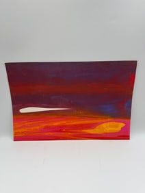 Abstract Painting on Board