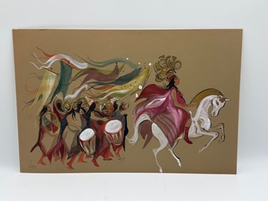 Procession Painting