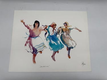 Joie de Vivre print
