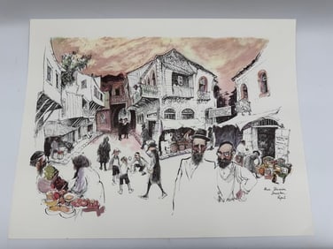 Mea Shearim, Jerusalem Print