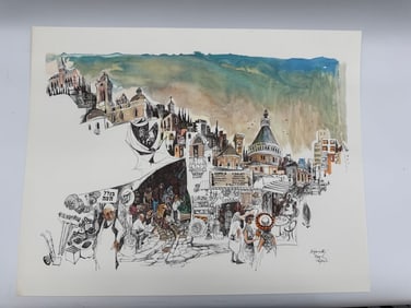 Nazareth Israel print by Papas