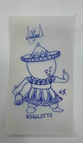 Original "Goop" Drawings by Michael Jackson (American, 1958-2009)