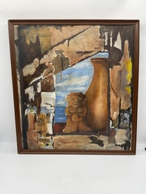Abstract Coastal Still Life, 1993 signed