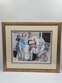 "Marcel" by Jonas Gerard (American, b.1941) Lithograph