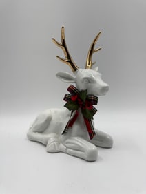 Aldon Accessories Ceramic Reindeer Head Wall Hanging