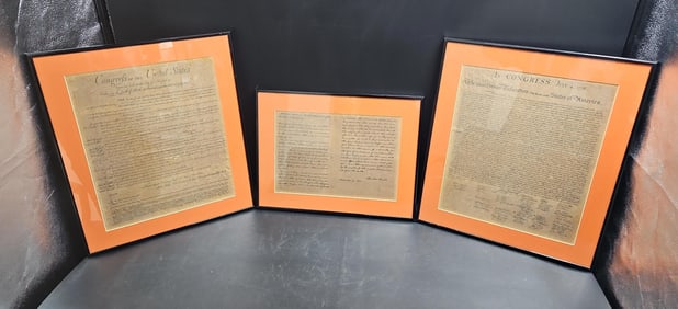 Declaration of Independence Framed Facsimile