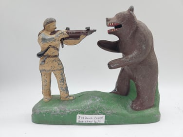 Davy Crockett Mechanical Bank