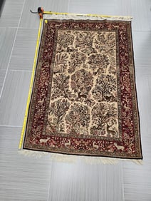 Handwoven Tree of Life Persian Rug