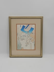 "Pique Dame" by Peter Max  (German/American, b.1937) Serigraph