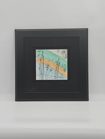 Peter Max (German/American, b.1937) Watercolor