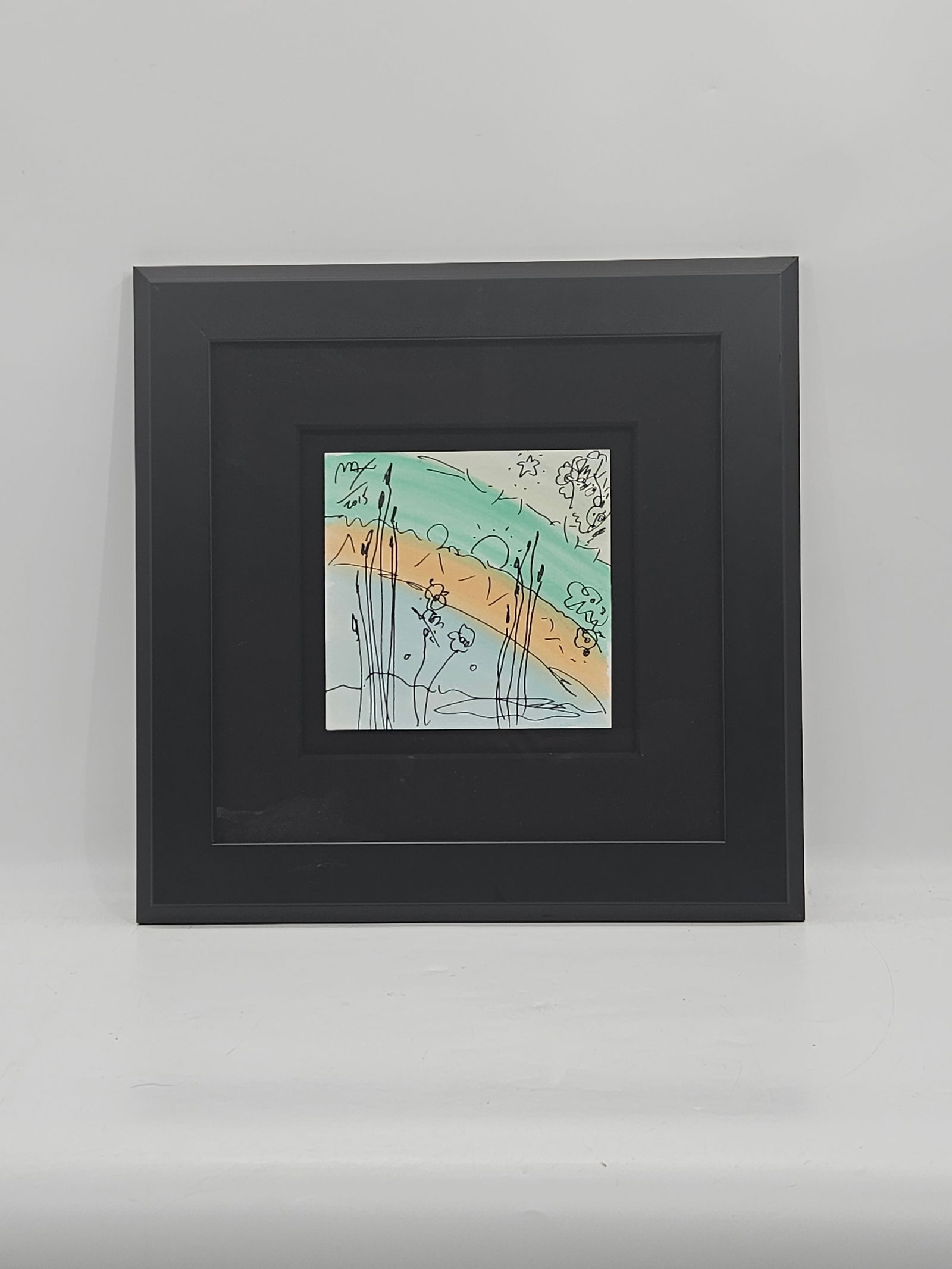 Peter Max (German/American, b.1937) Watercolor (1 of 4)