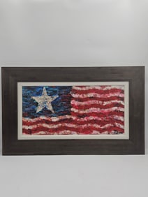 "Star Flag" by Autumn Deforest (American, b.2001)